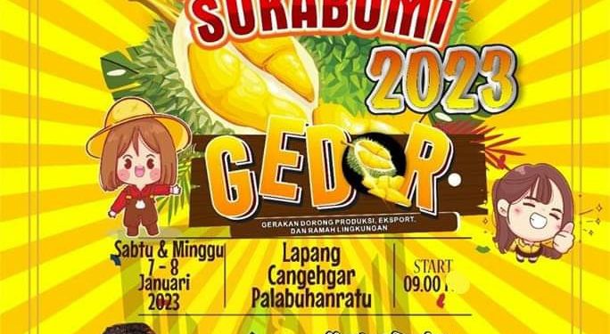 Angkat Potensi Hortikultura Daerah, Pemkab Sukabumi Gelar Festival Durian