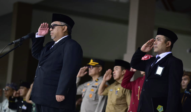 Jadi Inspektur Upacara HAB ke-77 Kemenag, Ini Kata Bupati Sukabumi