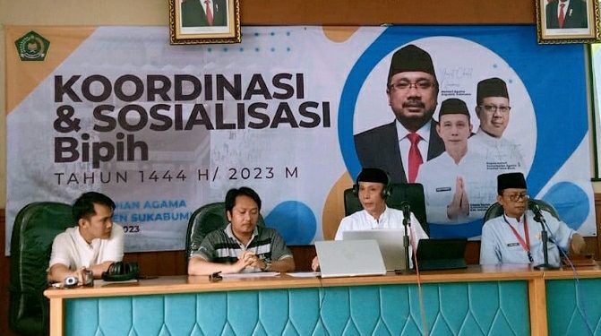 Gelar Rakor dan Sosialisasi Penyesuiaan Biaya Perjalanan Haji 2023, Ini Kata Kepala Kemenag Kabupaten Sukabumi