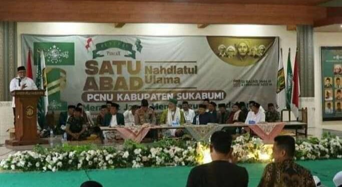 Hadiri Satu Abad Nahdlatul Ulama, Bupati Sukabumi Ajak Kuatkan Jati Diri Menatap Abad Kedua