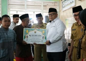 Muhibah Ramadhan di Al_Iklas Cikujang, Bupati Sukabumi Paparkan Program Pembangunan
