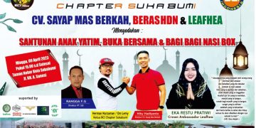 BCI Chapter Sukabumi, Kembali Ajak Puluhan Anak Yatim Bukber Ramadhan Minggu Besok