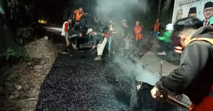 Hari Raya Usai, Dinas PU Kabupaten Sukabumi Laksanakan Perbaikan Sejumlah Keruskan Infrastruktur