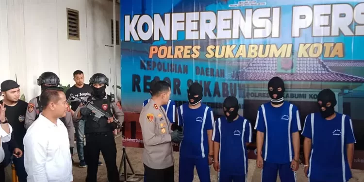 Sat Narkoba Polres Sukabumi Kota Bekuk Pengedar Sabu Lintas Kota