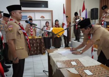 Gin Gin Ginanjar Permana Dilantik Ketua Mabiran, Ini Pesan Ketua Kwarcab Kab Sukabumi Kak Ade Suryaman