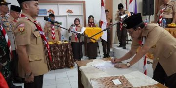 Gin Gin Ginanjar Permana Dilantik Ketua Mabiran, Ini Pesan Ketua Kwarcab Kab Sukabumi Kak Ade Suryaman