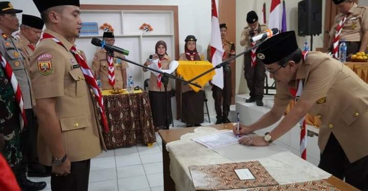 Gin Gin Ginanjar Permana Dilantik Ketua Mabiran, Ini Pesan Ketua Kwarcab Kab Sukabumi Kak Ade Suryaman