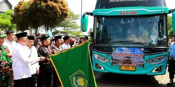 Wakil Bupati Lepas 400 Jamaah Haji Asal Kab. Sukabumi