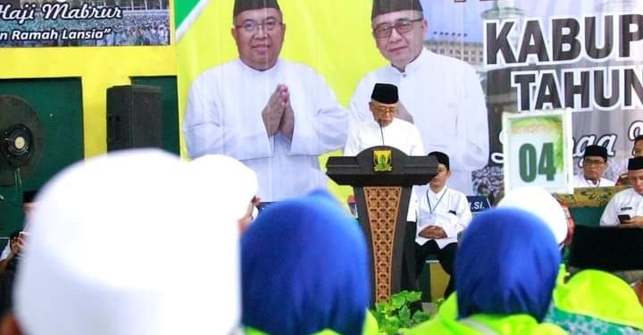 Wakil Bupati Lepas 400 Jamaah Haji Asal Kab. Sukabumi