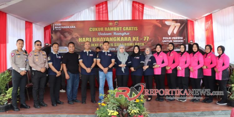 Meriahkan Hari Bhayangkara, Polres Sukabumi Kota Gelar Cukur Rambut Gratis dan eSport Tournament