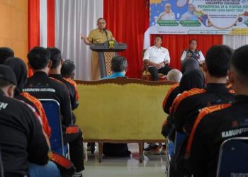 Bupati Sukabumi Lepas Kontingen Atlet POPDA XIII