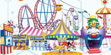Sambut Liburan Sekolah dan Hari Raya Idul Adha, Pasar Malam Festival Hadir Di Cibeber Cianjur