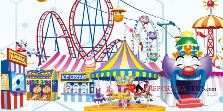 Sambut Liburan Sekolah dan Hari Raya Idul Adha, Pasar Malam Festival Hadir Di Cibeber Cianjur