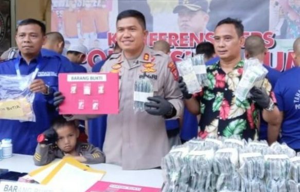 Positif Gunakan Sabu, Polres Sukabumi Bekuk Tiga Oknum Panwascam