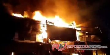 Kebakaran Hebat Terjadi Di Tegallega Sukabumi, Diduga Dari Konsleting Listrik, Cek Faktanya