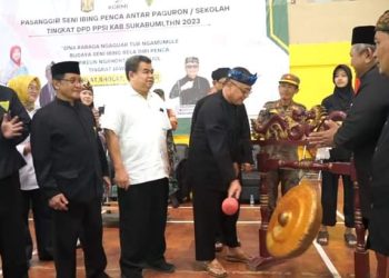 Wakil Bupati Sukabumi, Buka Pasanggiri Ibing Pencak Silat Semarakkan Di Sukabumi
