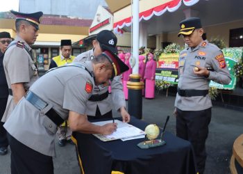 Iptu Iwan Hendi Jabat Kapolsek Citamiang Gantikan AKP Arif Saptaraharja Jabat Kasubbagwatpers