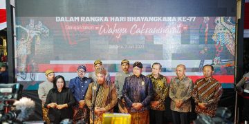 Gelar Wayang Kulit Lakon Wahyu Cakraningrat, Kapolri : Sinergisitas TNI, Polri, Rakyat Makin Kuat