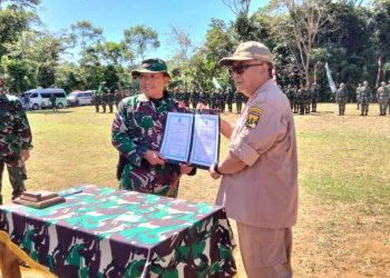 Wujudkan Kemanunggalan TNI Bersama Rakyat, Kodim 0622/Kabupaten Sukabumi Kucurkan Program TMMD di Jampangkulon