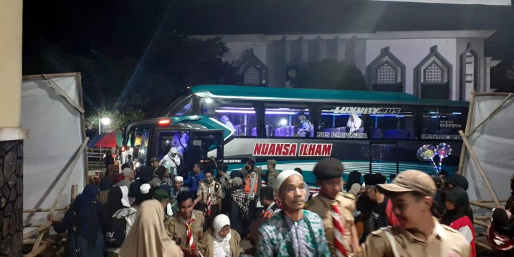 374 Jamaah Haji Asal Kab. Sukabumi Kloter-22 Tiba di Pusbangdai, Satu Jamaah Meninggal di Tanah Suci Mekkah