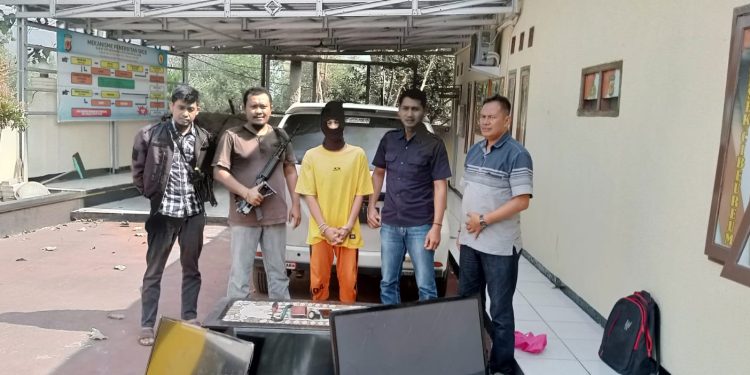 Polsek Cibeureum Kota Sukabumi Ciduk Spesialis Pembobol Rumah