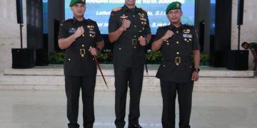 Penyerahan Tongkat Komando kodim 0607/ Kota Sukabumi Resmi di Serah Terimakan