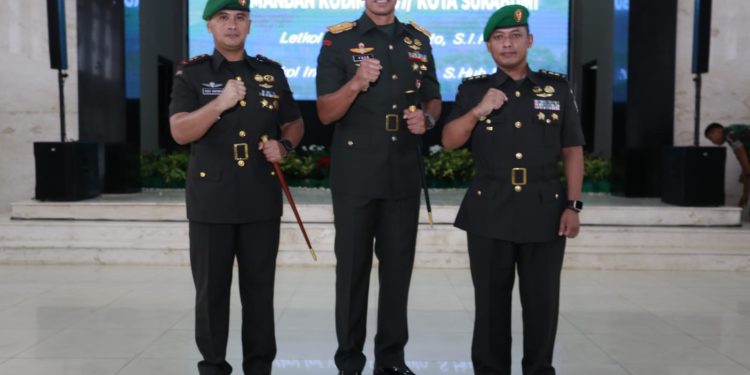 Penyerahan Tongkat Komando kodim 0607/ Kota Sukabumi Resmi di Serah Terimakan