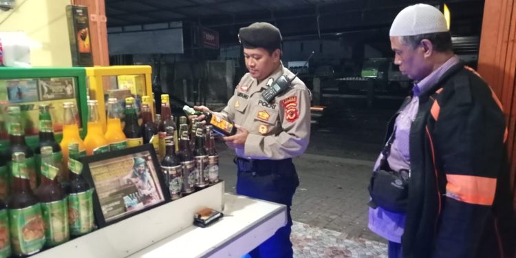 Operasi Rutin, Polsek Lembursitu Gelar Razia Miras