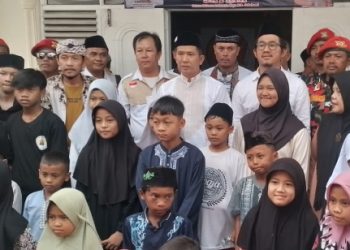 Bertepatan 10 Muharram 1445 H, Satuan Relawan Indonesia Raya Adakan Syukuran Sekretariat Satria dan Santunan 150 Anak Yatim