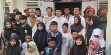 Bertepatan 10 Muharram 1445 H, Satuan Relawan Indonesia Raya Adakan Syukuran Sekretariat Satria dan Santunan 150 Anak Yatim