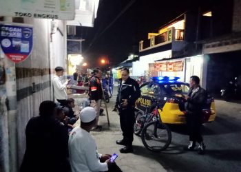 Kapolsek Lembursitu Pimpin Langsung Giat Patroli KRYD