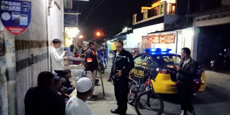 Kapolsek Lembursitu Pimpin Langsung Giat Patroli KRYD