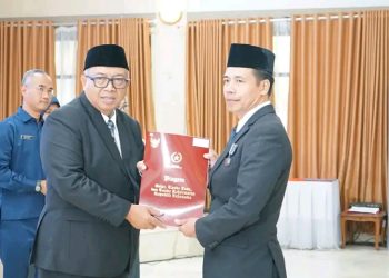 Puluhan PNS Pemkab Sukabumi Terima Penghargaan Satyalencana Karya Satya dari Presiden RI