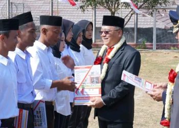 886 Napi Lapas Kelas II B Warungkiara Dapat Kado Remisi HUT RI ke-78