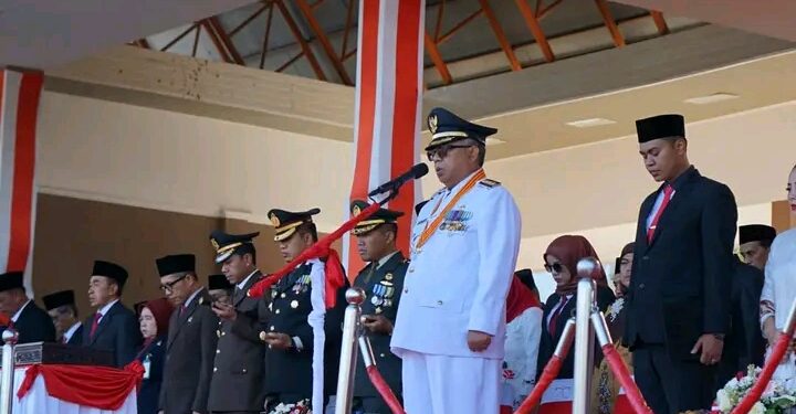 Jadi Inspektur Upacara HUT RI ke-78 di Lapang Cangehgar, Ini Yang Sampaikan Bupati Sukabumi