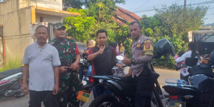 Bentuk Sinergitas TNI Polri, Bhabinkamtibmas Bersama Babinsa Melaksanakan Sambang Warga Binaan