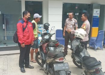 Sambang Kamtibmas, Aiptu Yana Mulyana Kunjungi Security Bank BJB