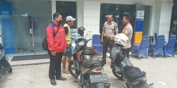 Sambang Kamtibmas, Aiptu Yana Mulyana Kunjungi Security Bank BJB