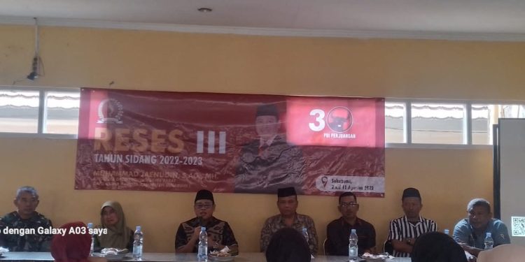 Muhammad Jaenudin S.AG.,MH Jaring Aspirasi Warga Masyarakat Desa Cibentang