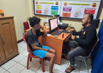 Polsek Sukaraja Sukabumi Amankan Pemuda Tanggung Yang Mabuk Berat