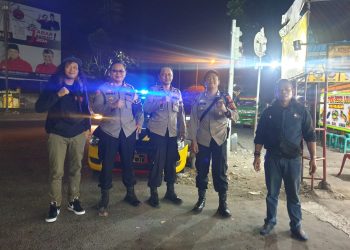 Cegah Kriminalitas, Kapolsek Lembursitu Pimpin Giat KRYD Antisipasi Malam Minggu
