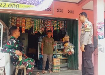 Sinergitas TNI-Polri Sambang Warga Masyarakat
