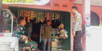 Sinergitas TNI-Polri Sambang Warga Masyarakat