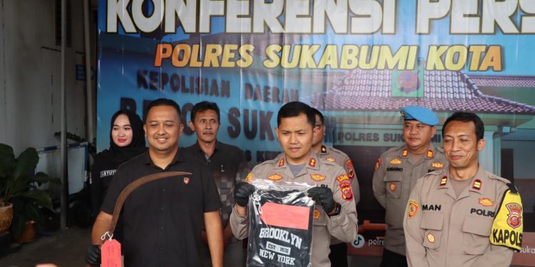 Tim Jatanras Sat Reskrim Polres Sukabumi Kota Tangkap Terduga ABH Pembacok Pelajar
