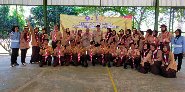 Kwartir Ranting Cibadak Sukabumi, Peringati Hari Pramuka Sedunia ke-62 Dengan Beragam Kegiatan