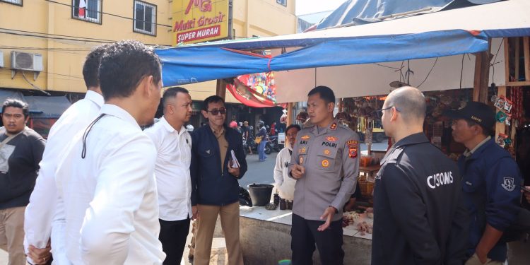 Antisipasi Kenaikan Harga Bapokting, Satgas Pangan Kota Sukabumi Sidak ke Pasar