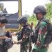 Satgas Yonif 310/KK Gelar Sweeping Gabungan Di Jalur Trans Papua
