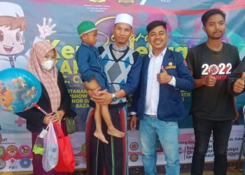 Sambut HUT Kemerdekaan RI Ke 78, Karang Taruna Kecamatan Caringin Menggelar Bakti Sosial