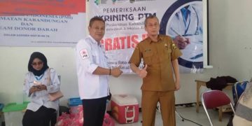 Jelang HUT Kemerdekaan Republik Indonesia Yang Ke-78 PMI Kecamatan Kabandungan Adakan Donor Darah