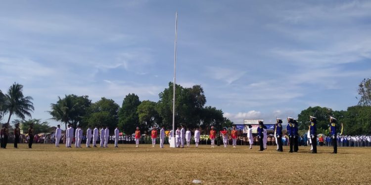 Camat Warungkiara Jadi Inspektur Upacara HUT RI ke-78 di Ampera, Terus Melaju Untuk Indonesia Maju